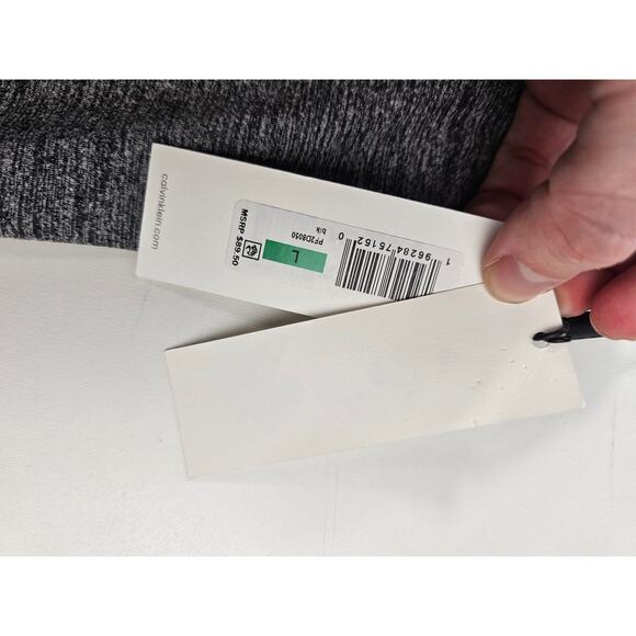 NWT calvin klein performance wicking sz L active dress built in bra grey casaul - Picture 8 of 11